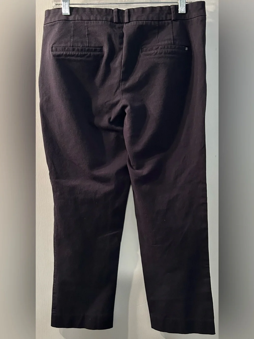Banana Republic Women's black Straight-Leg ankle pants Size 8